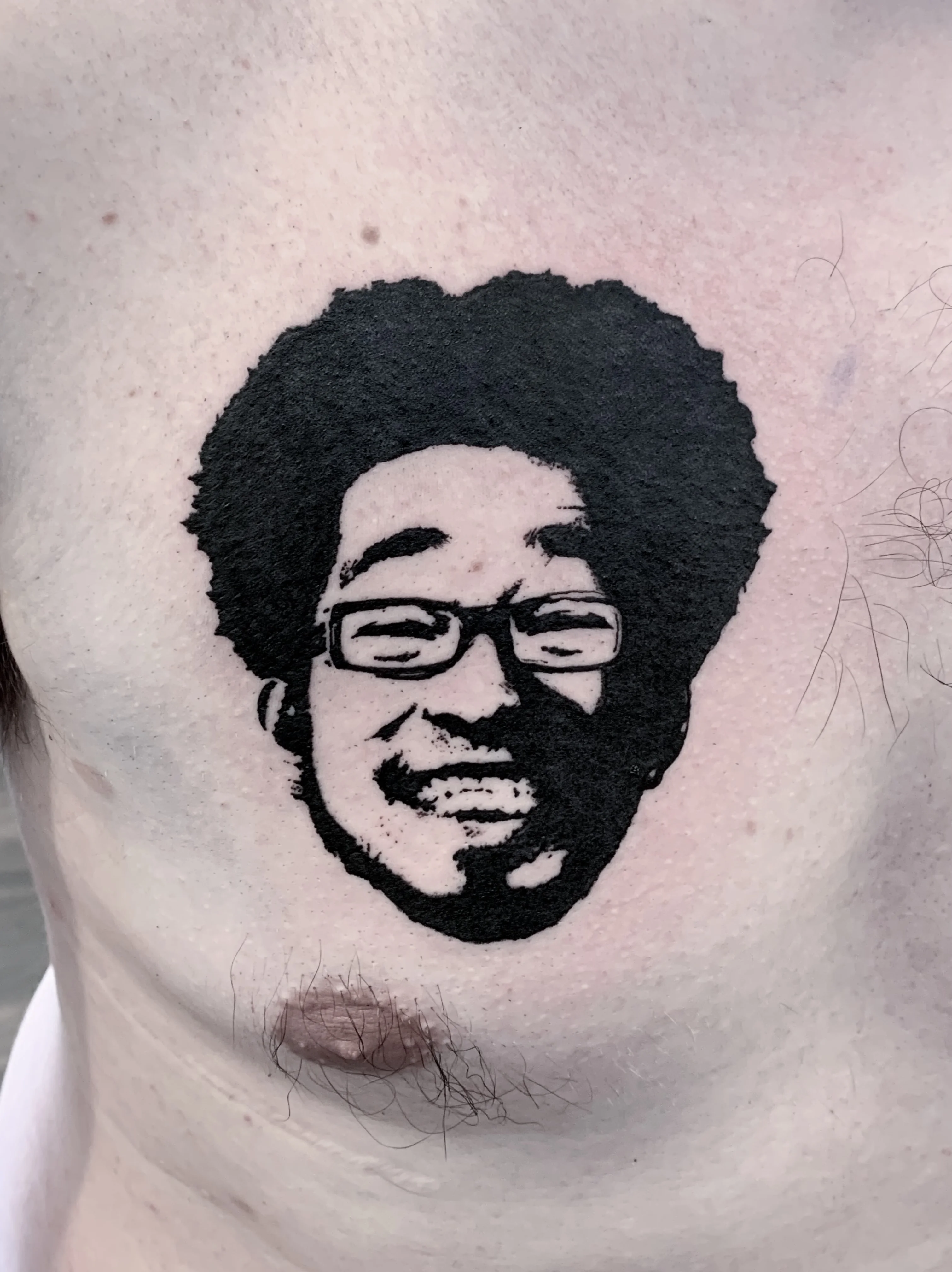 afro — Lettering Schriftzug Tattoo Bern — Berkunst Tattoo Utzenstorf