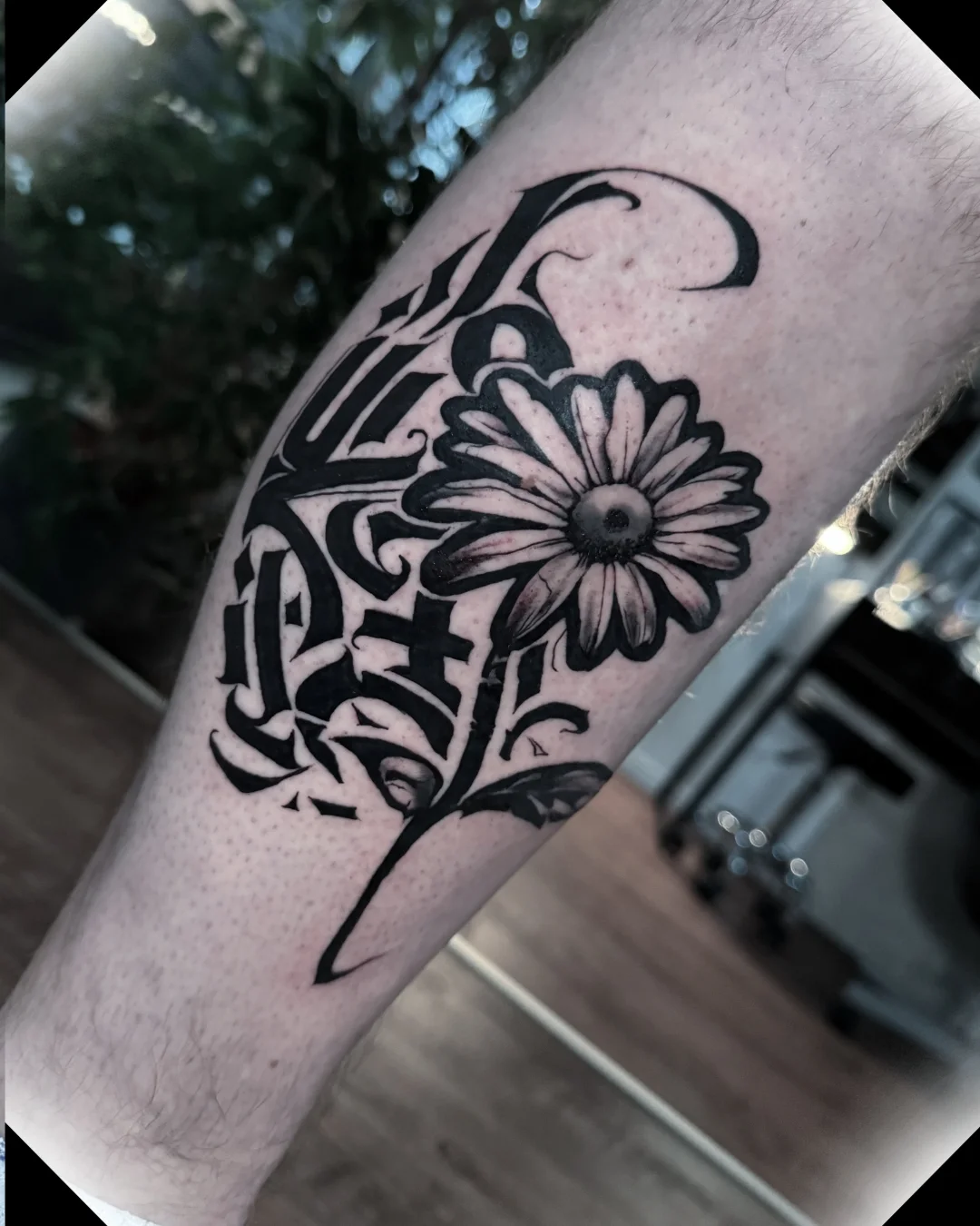 cally — Lettering Schriftzug Tattoo Bern — Berkunst Tattoo Utzenstorf